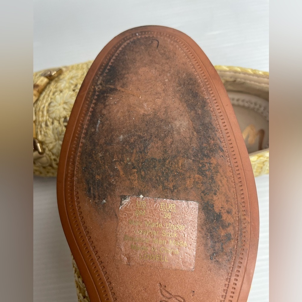 Sam Edelman Lowell Loafer in Natural Size 6 - Picture 7 of 7